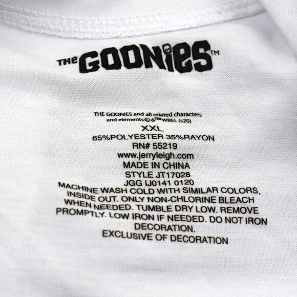 The Goonies Never Say Die T-Shirt Women's Size XXL Gently‎ used condition - Picture 4 of 4